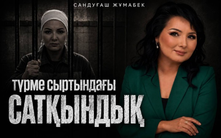 5 жылға сотталған Сандуғаш Жұмабектің түрмедегі қиын тағдыры туралы романы сатылымға шықты