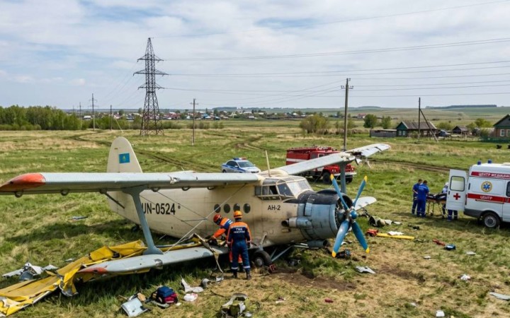 Павлодар облысында АН-2 ұшағы апатқа ұшырап, бір адам қаза тапты