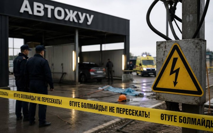 18 жастағы жігіт көлік жуу орнында тоққа түсіп, көз жұмды