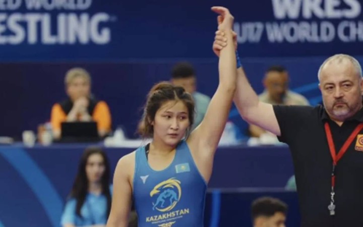 Қазақ қызы күрестен әлем чемпионатының күміс жүлдегері атанды