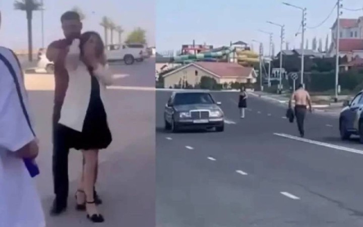 Ақтауда ер адам қызды қуып, қоқан-лоқы көрсеткен