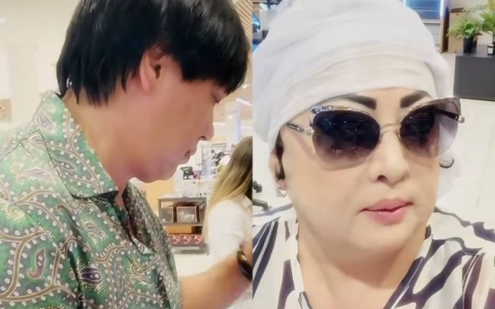 “Бәрін өзі төледі”: Әнші Бүркіт пен Мақпал Жүнісова дүкенде кездесіп қалды