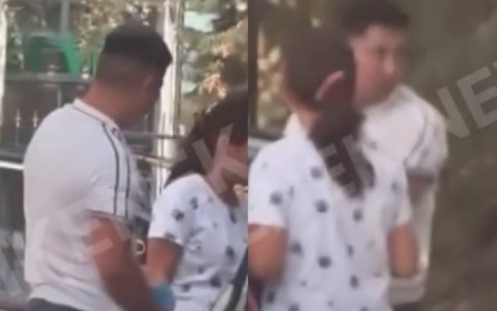 Ер адам әйелі дәріні дұрыс алмағаны үшін ұрып-соққан видео тарады (ВИДЕО)