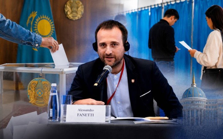 Алессандро Фанетти: Құрылтай сайлауы Қазақстанның алдағы жылдардағы саяси бағытын айқындайды