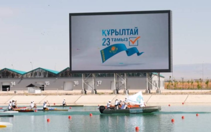 Ортақ мақсатқа бір ырғақпен: Түркістанда «Ортақ арна» флешмобы өтті