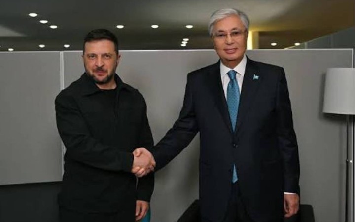 «Ынтымақтастықты нығайтамыз»: Зеленский Тоқаевқа алғыс айтты