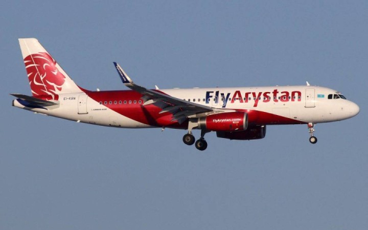Fly Arystan ұшағынан өрт шықты