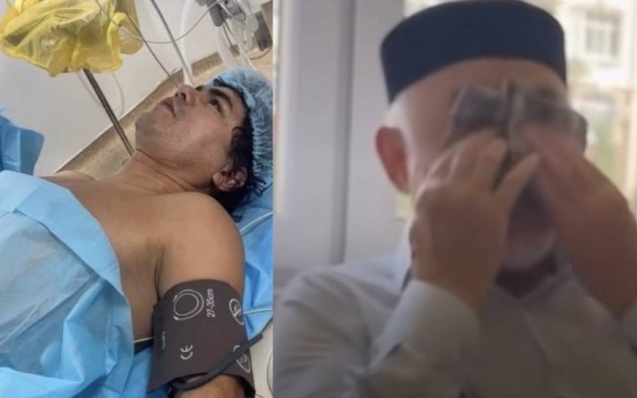 «Күйеу баласын аяп кетті»: Кенжебек Жанәбіловтың қайын атасы жылап жіберді