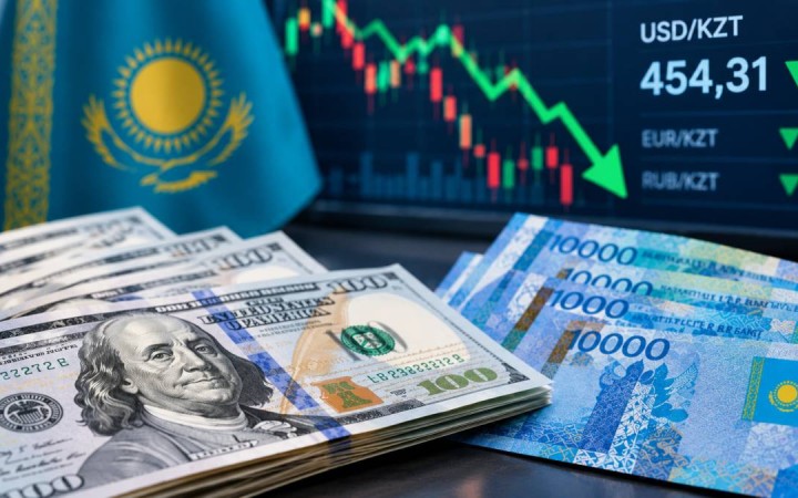 Доллар бағамы биржада 2 теңгеге төмендеді