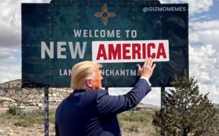 Трамп Нью-Мексико штатын «Жаңа Америка» деп атауды ұсынды