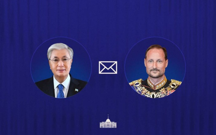 Тоқаев Норвегия Королі VIII Хаконды таққа отыруымен құттықтады