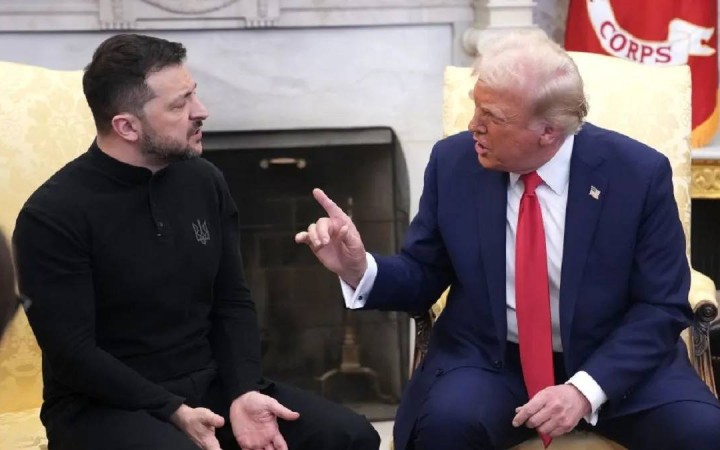 Трамп Зеленскийден Ресейдегі мұнай өңдеу зауыттарына шабуылды тоқтатуды талап етті