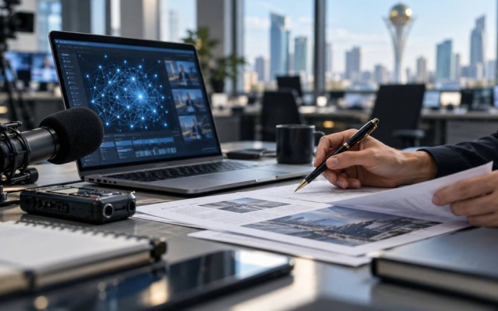 Жасанды интеллект медианарықты өзгертеді, бірақ жауапкершілік журналистің мойнында қалады - Қанат Ысқақов