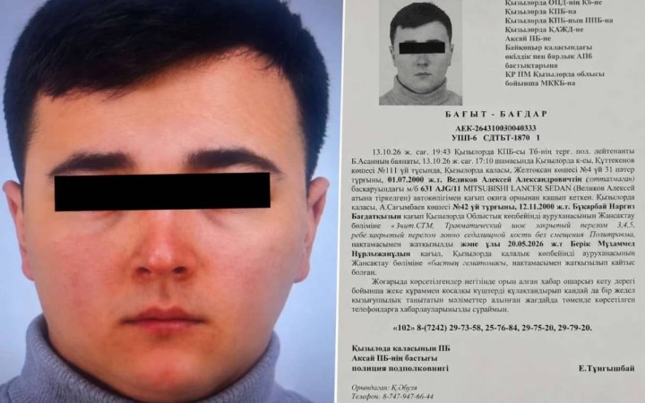 Қызылордада бес айлық сәбиді қағып өлтірген жүргізушіге қатысты тың дерек шықты