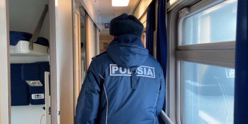 Діни әдебиеттерді тасымалдаған Қырғызстан азаматы пойыздан түсірілді.