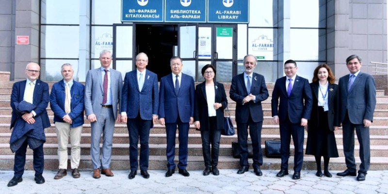 Еуропа елдерімен ғылыми ынтымақтастық дамиды.