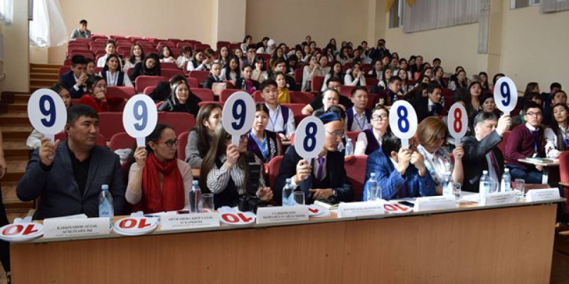 Болашақ журналистер Қарағандыда бақ сынасты.