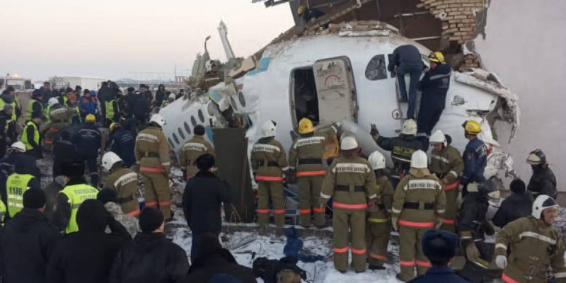 Апатқа ұшыраған ұшақтың қара жәшігі Ресейге жіберіледі.