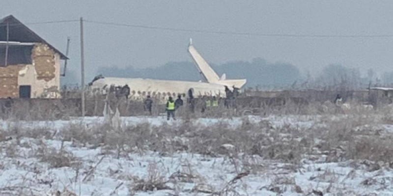 Ұшақ апаты: 12 адам қаза болып, 22 адам ауыр халде жатыр.