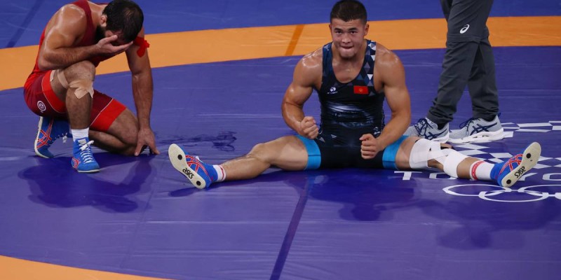 Қырғыз балуаны: Бүгін болмаса мен қашан күресем? Бүгін жеңбесем қашан жеңемін?.