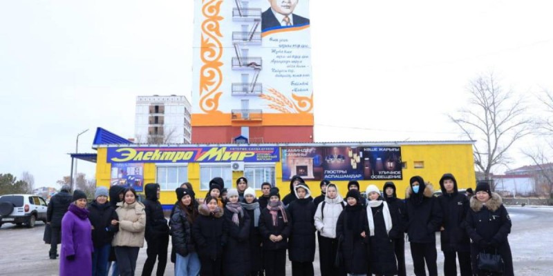 Бейімбет Майлинге арналған мурал ашылды.