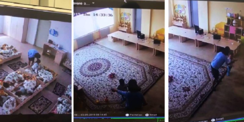 Балаларға қол көтерген тәрбиеші жұмыстан шығарылды.