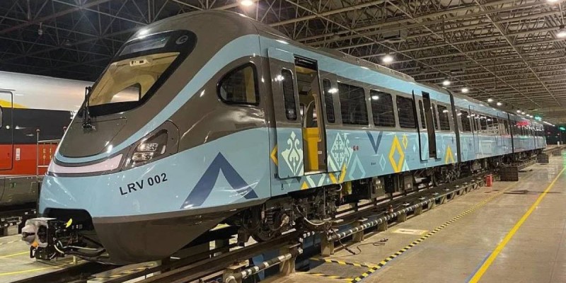 Қытайдан Астанаға қарай LRT пойыздары жолға шықты.