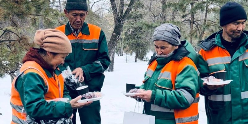 Халықаралық инженерлік-технологиялық университетті студенттерінің бастамасымен Алматы қаласында игі шара өтті.