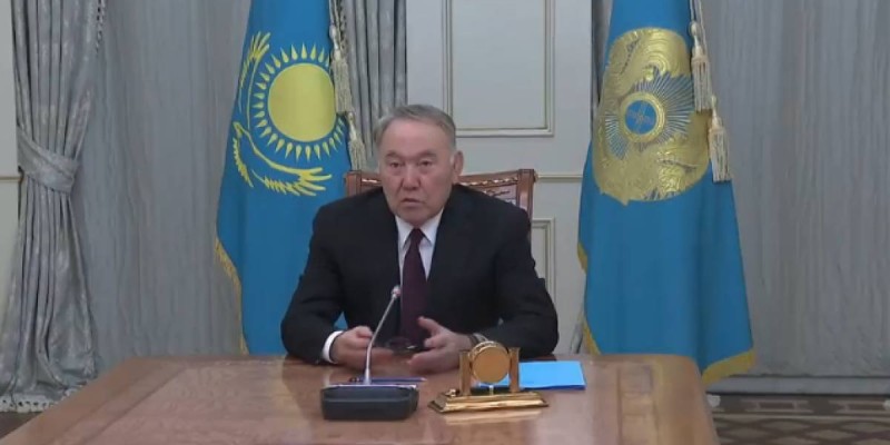 Президент Нұрсұлтан Назарбаев арнайы мәлімдеме жасады (видео).