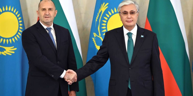 Тоқаев Болгария президентімен кездесті.
