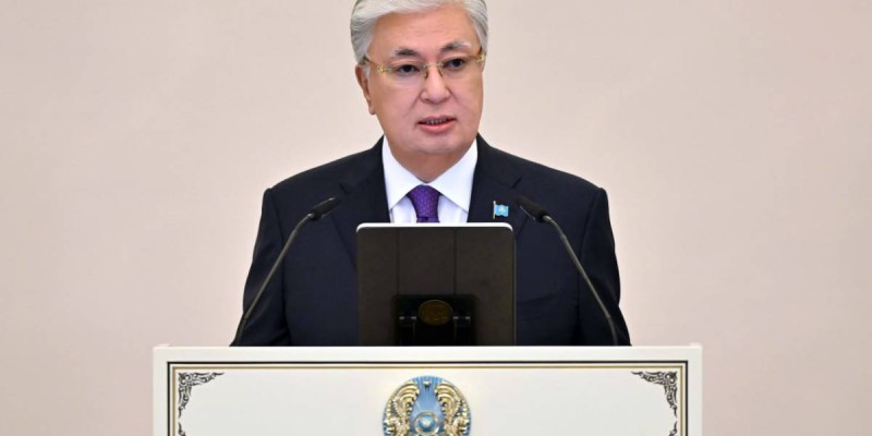 Мемлекет басшысы Республика күніне орай өткен салтанатты жиында сөз сөйледі.