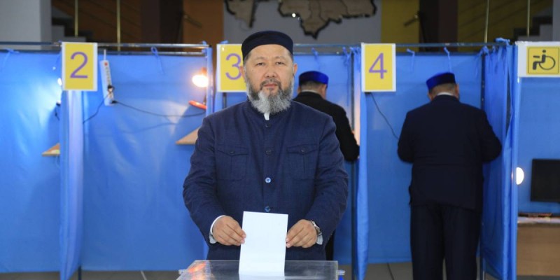 ҚМДБ ТӨРАҒАСЫ РЕСПУБЛИКАЛЫҚ РЕФЕРЕНДУМДА ӨЗ ТАҢДАУЫН ЖАСАДЫ.