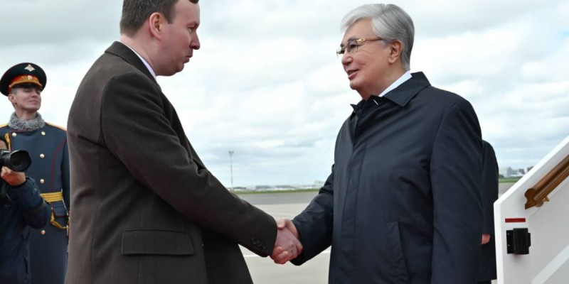 Тоқаев Жеңіс парадына қатысу үшін Мәскеуге барды.