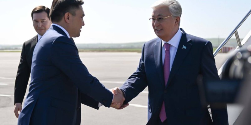 Президент Қасым-Жомарт Тоқаев Шымкент қаласына келді.