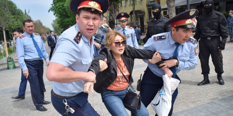 Алматыда митинг өткізуге берілетін жер белгіленді.