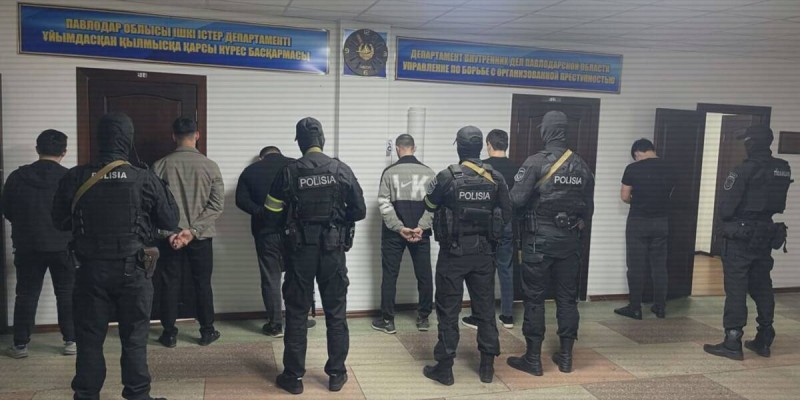 Елді бопсалап келген қылмыстық топ ұсталды.