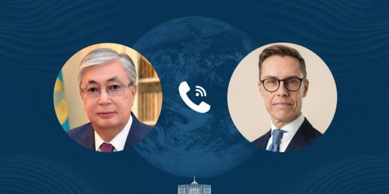 Тоқаев Финляндия президентімен сөйлесті.