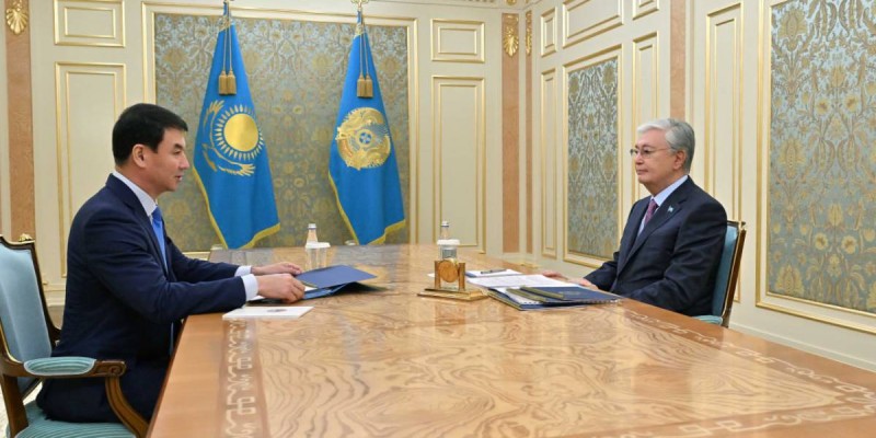 Тоқаев Алматының жаңа әкімін қабылдады.