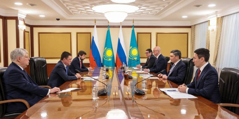 Олжас Бектенов Ресей Федерациясы Үкіметі төрағасының орынбасары Александр Новакпен екіжақты ынтымақтастық мәселелерін талқылады.