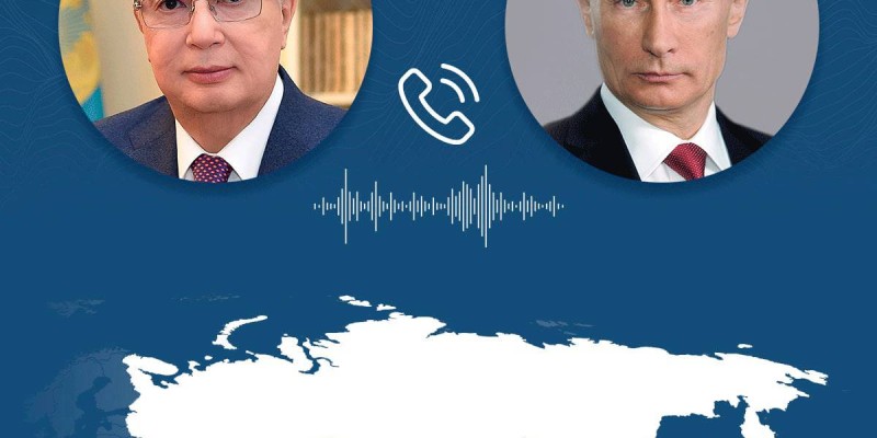 Тоқаев Ресей президенті Владимир Путинмен телефон арқылы сөйлесті.