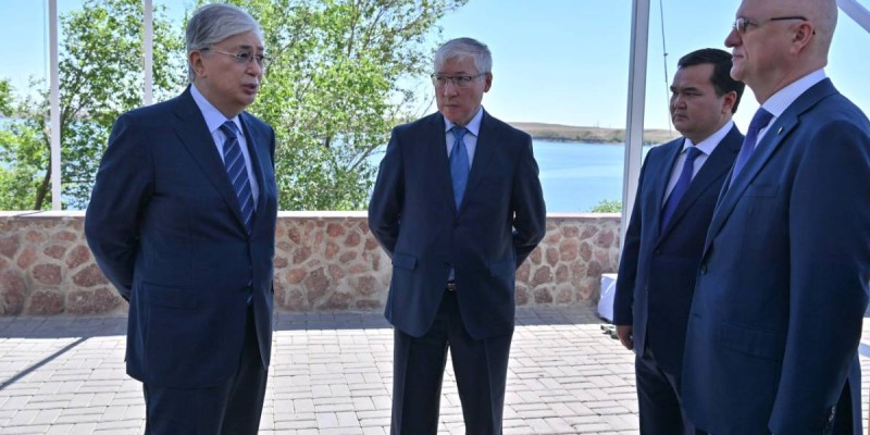 Берік Әбдіғали президент алдында Ұлытаудың мәселесін жайып салды.