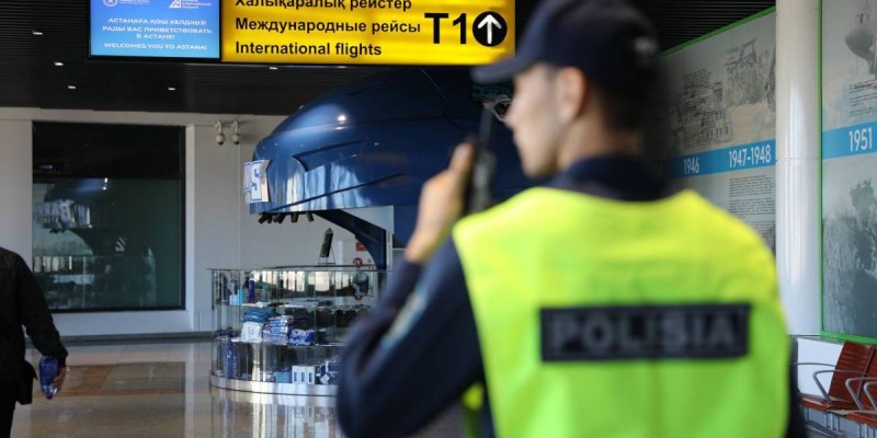 Мас жолаушы әйел Ақтау-Баку рейсінен түсірілді.