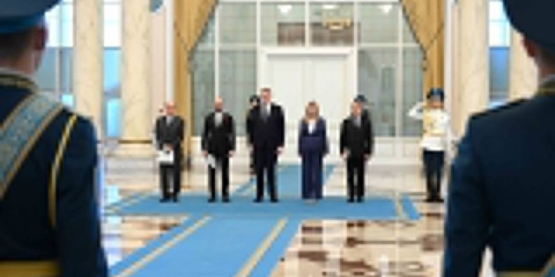 Тоқаев бірқатар мемлекеттің елшілерінен сенім грамоталарын қабылдады.