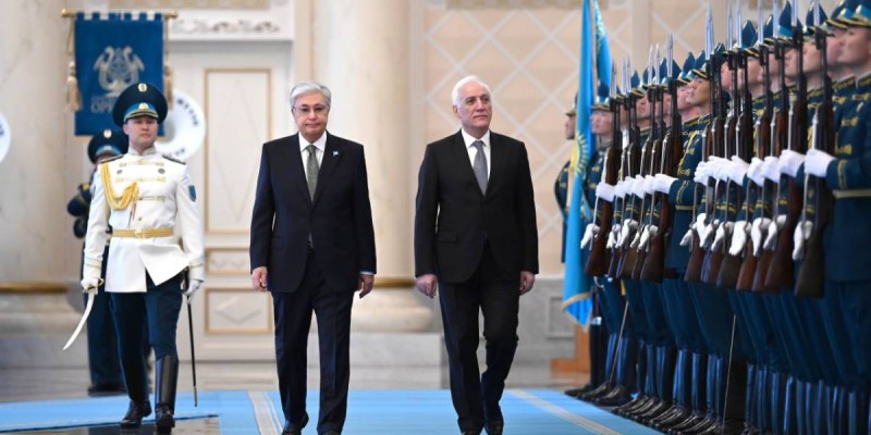 Астанаға Армения президенті келді.
