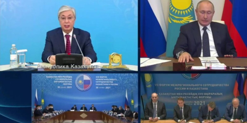 Тоқаев пен Путиннің қатысуымен экологиялық мәселелерді талқылаған форум өтіп жатыр.