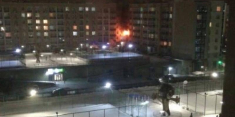 Астанада өрт шығып, 25 адам құтқарылды.