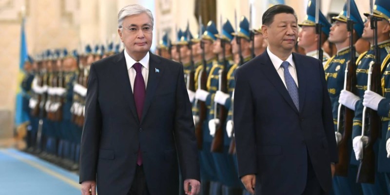 Тоқаев пен Си Цзиньпин «Ақорда» резиденциясында кездесу өткізді.
