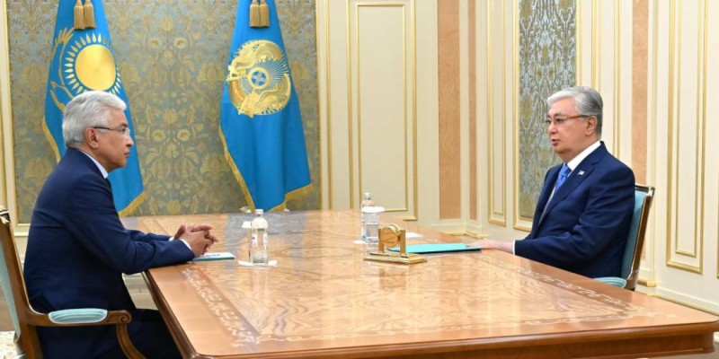 Тоқаев пен Тасмағамбет маңызды мәселені талқылады.