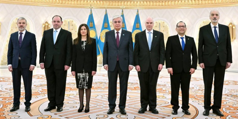 Президент Қасым-Жомарт Тоқаев бірқатар мемлекеттің елшілерінен сенім грамоталарын қабылдады.