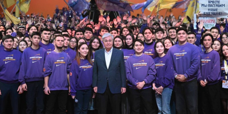 Президент «Жаңа адамдар» жастар форумында сөз сөйледі.